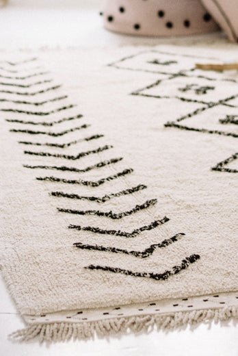 Wasbaar Tapijt Bereber Rhombs - 140 x 210 cm - Tapijten Lorena Canals - In den Olifant