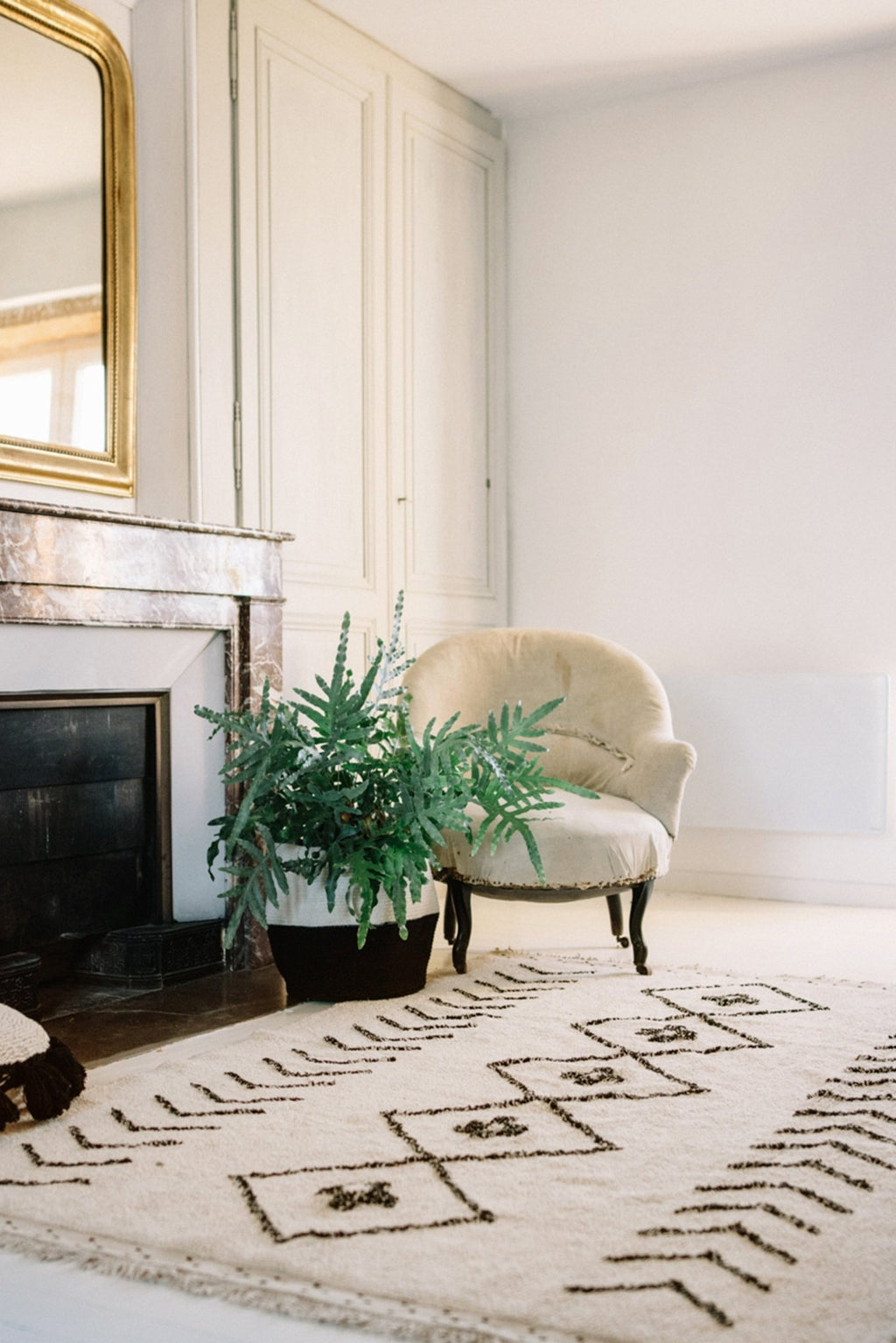 Wasbaar Tapijt Bereber Rhombs - 140 x 210 cm - Tapijten Lorena Canals - In den Olifant