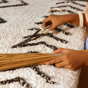 Wasbaar Tapijt Bereber Rhombs - 140 x 210 cm - Tapijten Lorena Canals - In den Olifant