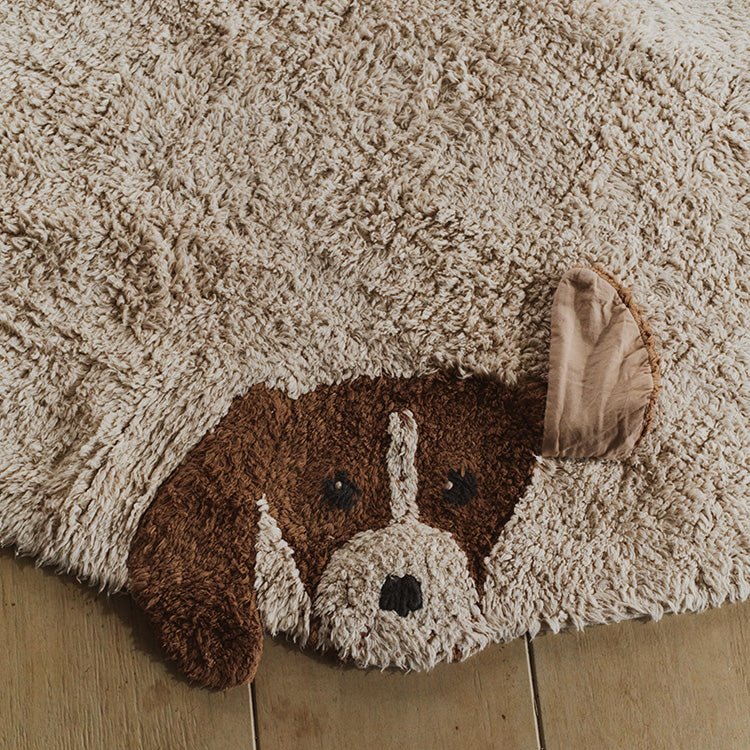 Wasbaar tapijt Dogs - 140 x 140 cm - Tapijten Lorena Canals - In den Olifant