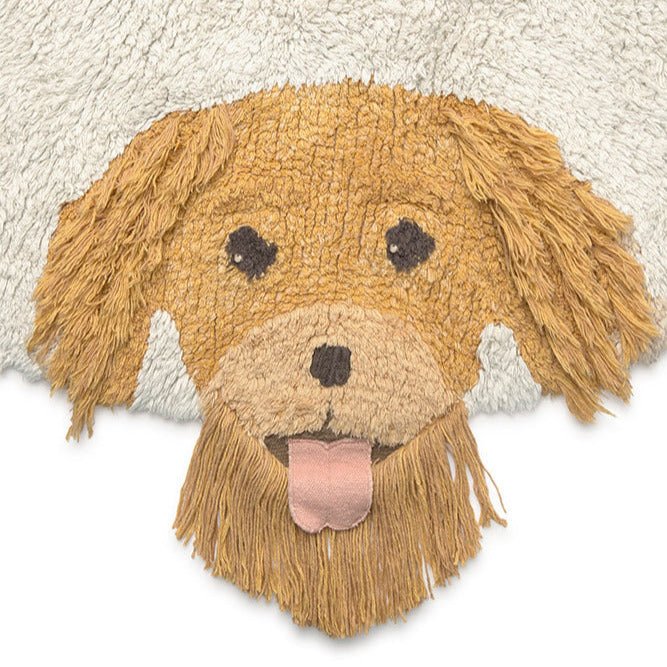 Wasbaar tapijt Dogs - 140 x 140 cm - Tapijten Lorena Canals - In den Olifant