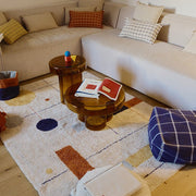 Wasbaar tapijt Geometrical Shapes - 140 x 200 cm - Tapijten Lorena Canals - In den Olifant