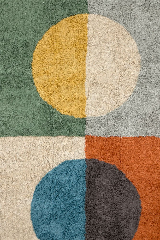 Wasbaar tapijt Illusion Lens - 120 x 160 cm - Tapijten Lorena Canals - In den Olifant