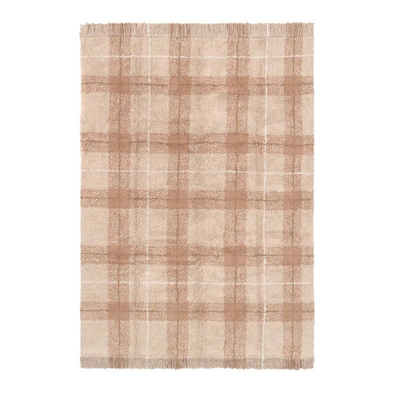 Wasbaar tapijt Tartan Rose - 90 x 140 cm - Tapijten Lorena Canals - In den Olifant