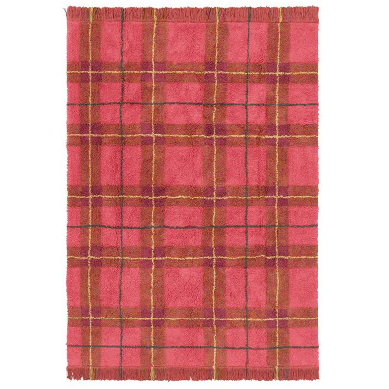 Wasbaar Tapijt Tartan Vintage Red - 140 x 190 cm - Tapijten Lorena Canals - In den Olifant