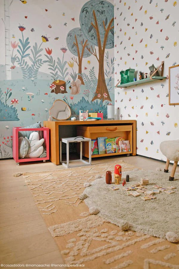 Wasbaar Tapijt Tribu Honing - 120 x 160 cm - Tapijten Lorena Canals - In den Olifant