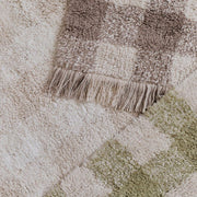 Wasbaar tapijt Vichy Ivory - 150 x 180 cm - Tapijten Lorena Canals - In den Olifant