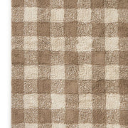 Wasbaar tapijt Vichy Marron - 90 x 120 cm - Tapijten Lorena Canals - In den Olifant