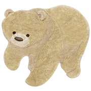 Washable Animal Rug Bear - 120 x 122 cm - Tapijten Lorena Canals - In den Olifant