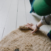 Washable Animal Rug Bear - 120 x 122 cm - Tapijten Lorena Canals - In den Olifant