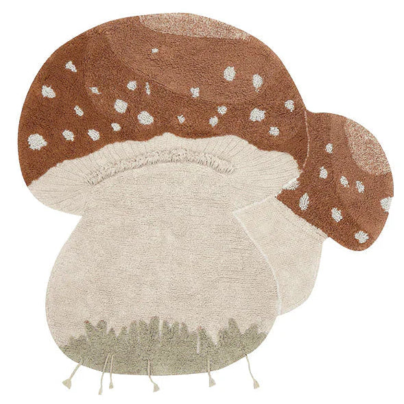 Tapis lavable Cèpe