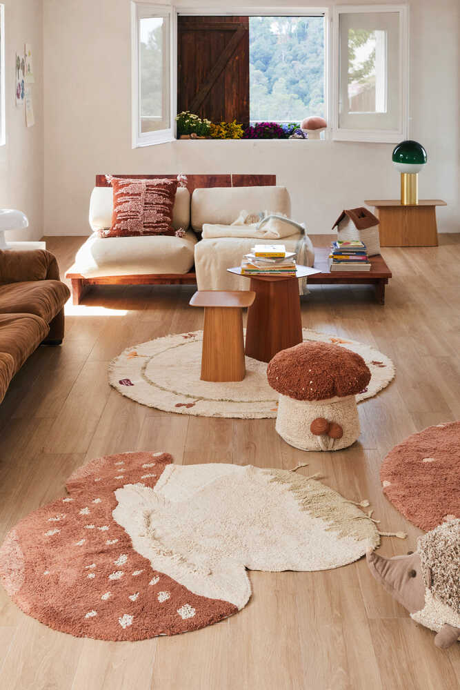 Tapis lavable Cèpe