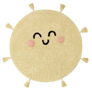 Washable Rug You're My Sunshine - Ø100 cm - Tapijten Lorena Canals - In den Olifant