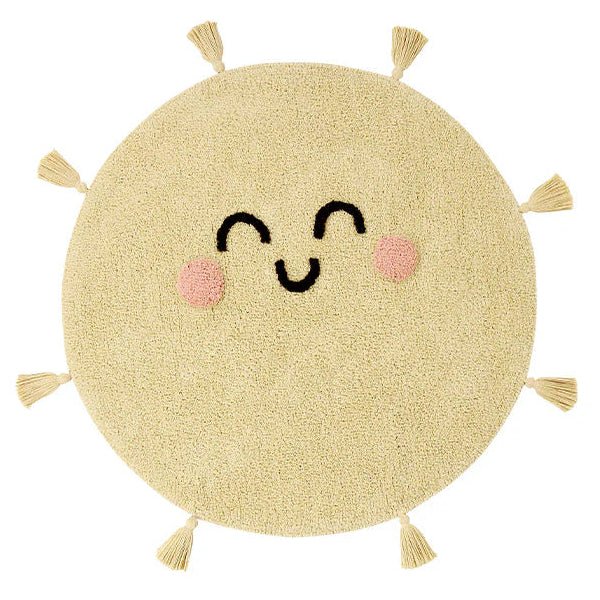 Washable Rug You're My Sunshine - Ø100 cm - Tapijten Lorena Canals - In den Olifant