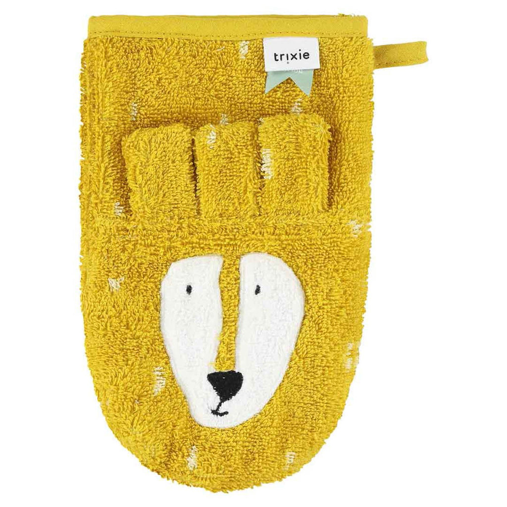 Washandjes Mr. Lion & Mr. Fox. set van 2 - Badlinnen Trixie - In den Olifant