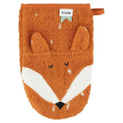Washandjes Mr. Lion & Mr. Fox. set van 2 - Badlinnen Trixie - In den Olifant