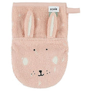 Washandjes Mrs. Cat & Mrs. Rabbit - Set Van 2 - Badlinnen Trixie - In den Olifant