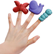 Waskrijtjes Garden Finger Crayons - set van 6 - Kleuren en tekenen Haku Yoka - In den Olifant