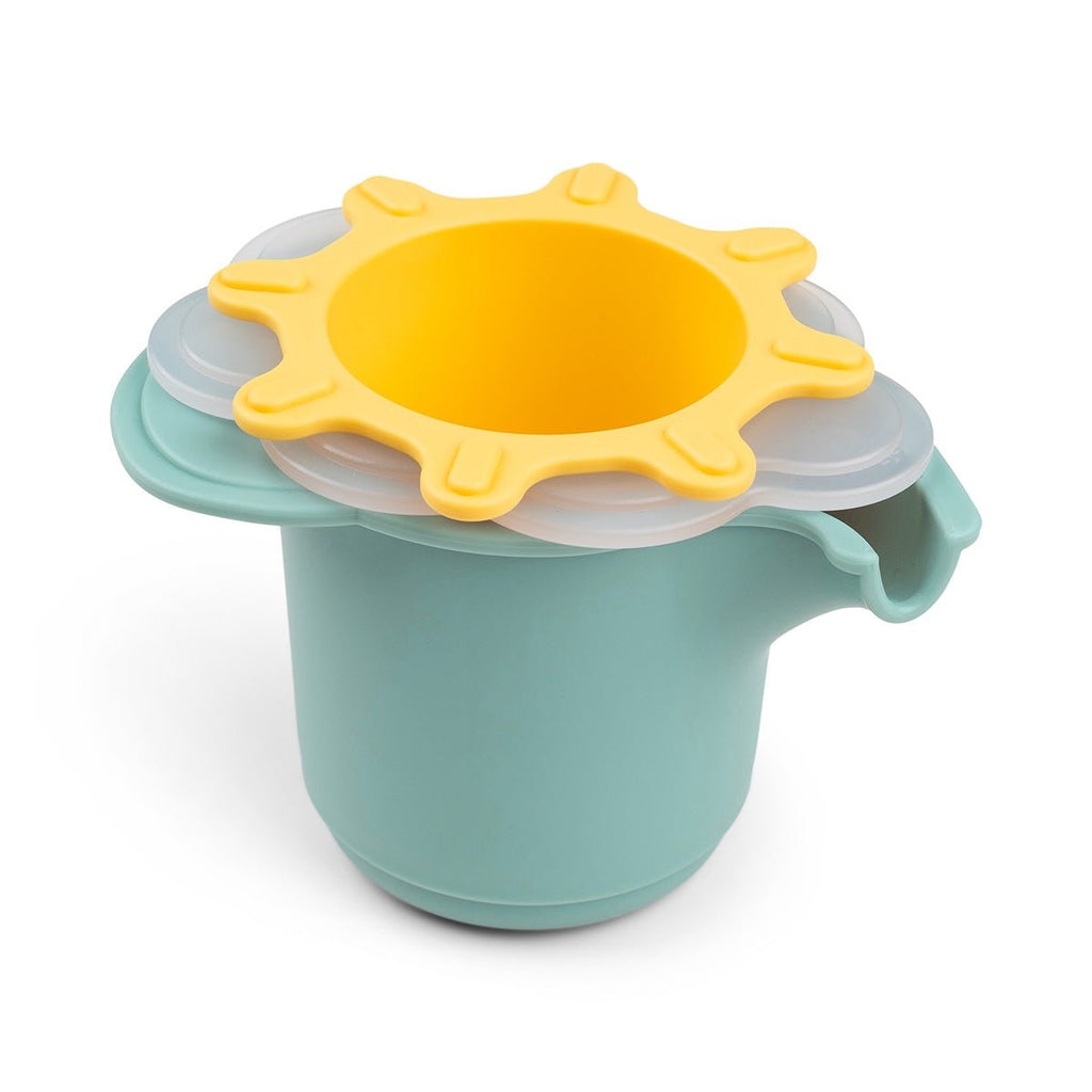 Water play & stacking cups 3 pcs Elphee Colour mix - Badspeelgoed Done by Deer - In den Olifant