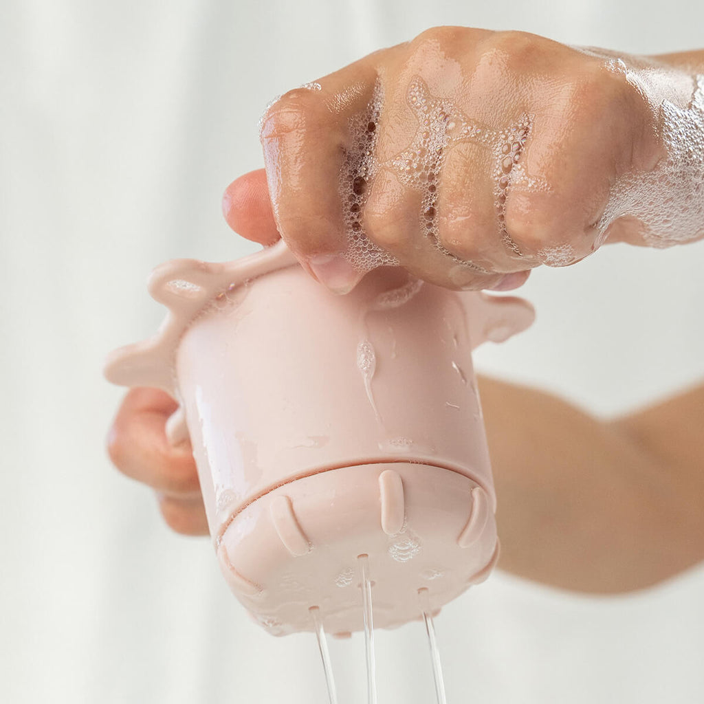 Waterspeelset & stapelbekers Elphee Poeder - set van 3 - Badspeelgoed Done by Deer - In den Olifant