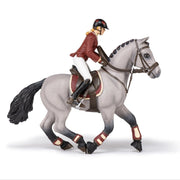 Wedstrijdpaard Met Zijn Ruiter - Speelfiguren Papo - In den Olifant