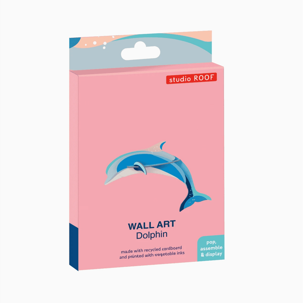 Wild Animals - Dolphin - Muurdecoratie Studio Roof - In den Olifant