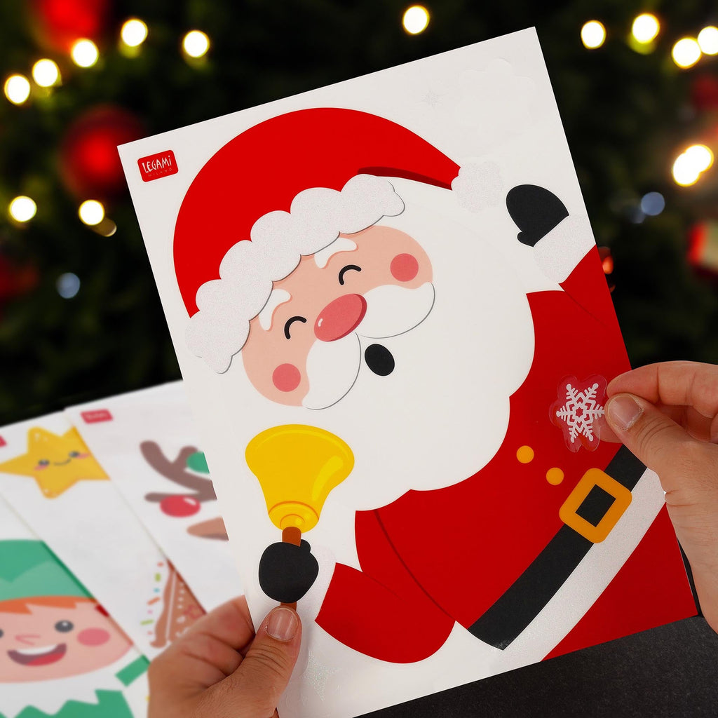 Windo - wow statische stickers Christmas - set van 35 - Stickers en stickersets Legami - In den Olifant