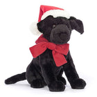 Winter Warmer Pippa Black Labrador - Boerderijdieren Jellycat - In den Olifant