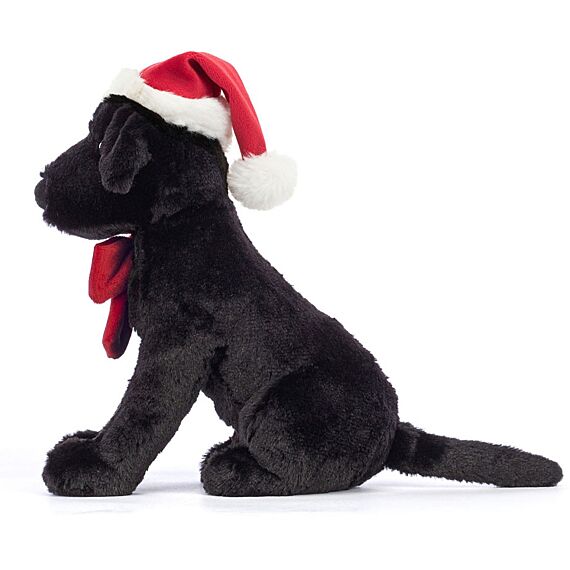 Winter Warmer Pippa Black Labrador - Boerderijdieren Jellycat - In den Olifant