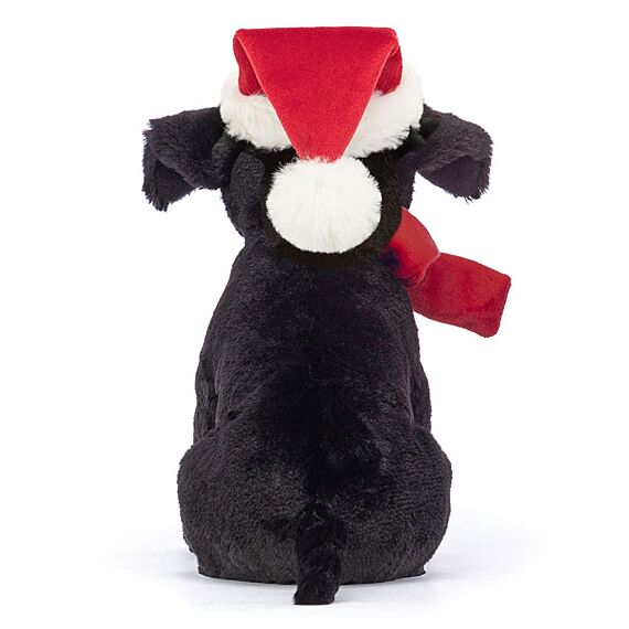 Winter Warmer Pippa Black Labrador - Boerderijdieren Jellycat - In den Olifant