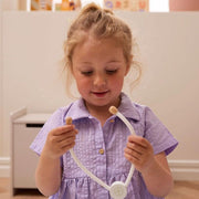 Witte Dokterskoffer Met Instrumenten Uit Hout - Kid'S Hub - Beroepen rollenspel Kid's Concept - In den Olifant