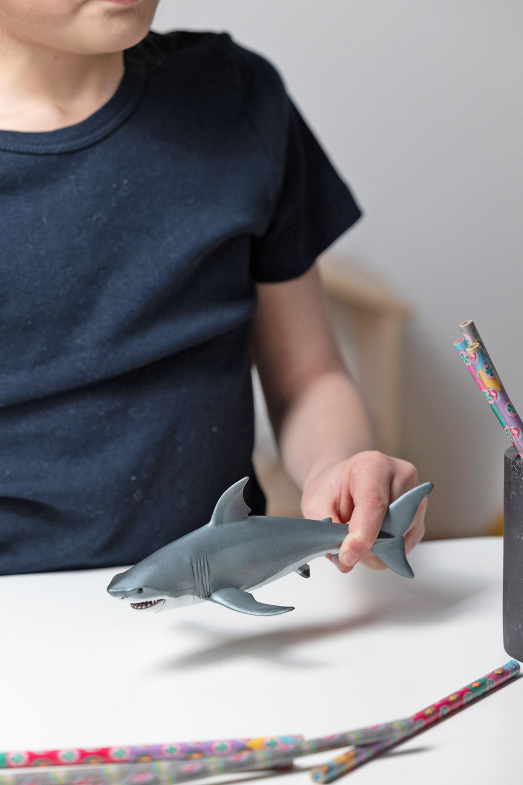 Witte Haai - Speeldieren Papo - In den Olifant