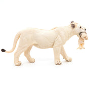 Witte Leeuwin Met Welp - Speelfiguren Papo - In den Olifant