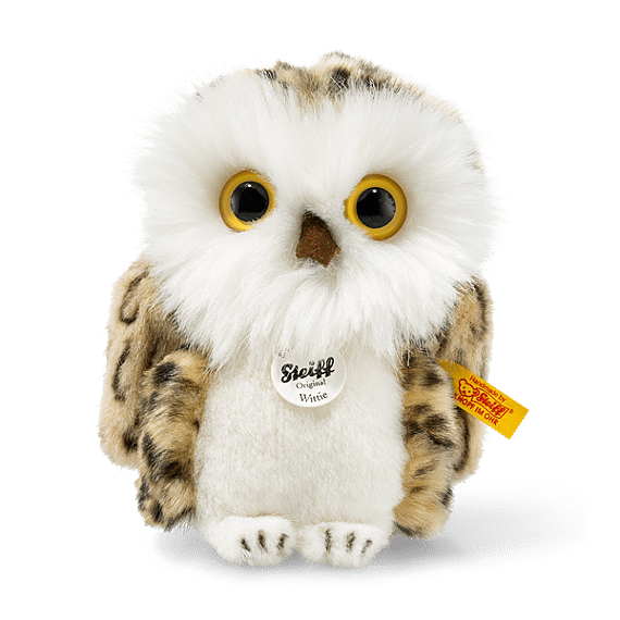 Knuffel Witte Uil | 12 Cm