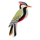 Muurdecoratie Wall Art Garden Birds - Woodpecker