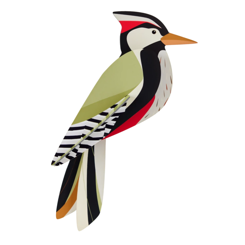 Muurdecoratie Wall Art Garden Birds - Woodpecker