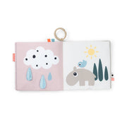 XL babyboekje Tummy Time Soft Book - Deer friends Colour Mix - Babyboekjes Done by Deer - In den Olifant
