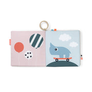 XL babyboekje Tummy Time Soft Book - Deer friends Colour Mix - Babyboekjes Done by Deer - In den Olifant