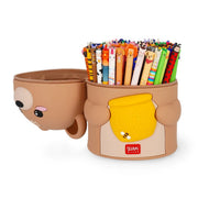 XL Pennenzak Super Kawaii 2-In-1 Silicone Pencil Case - Teddy Bear - Pennenzakken Legami - In den Olifant