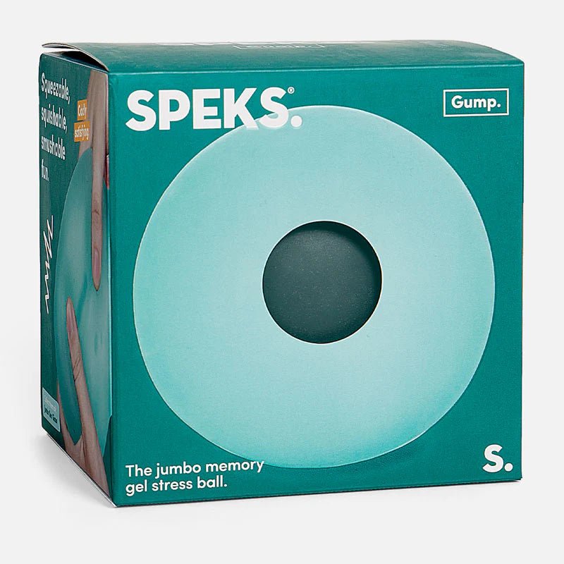 XL Stressbal Gump Jumbo Sea Glass - 9 cm - Sensorisch speelgoed Speks - In den Olifant
