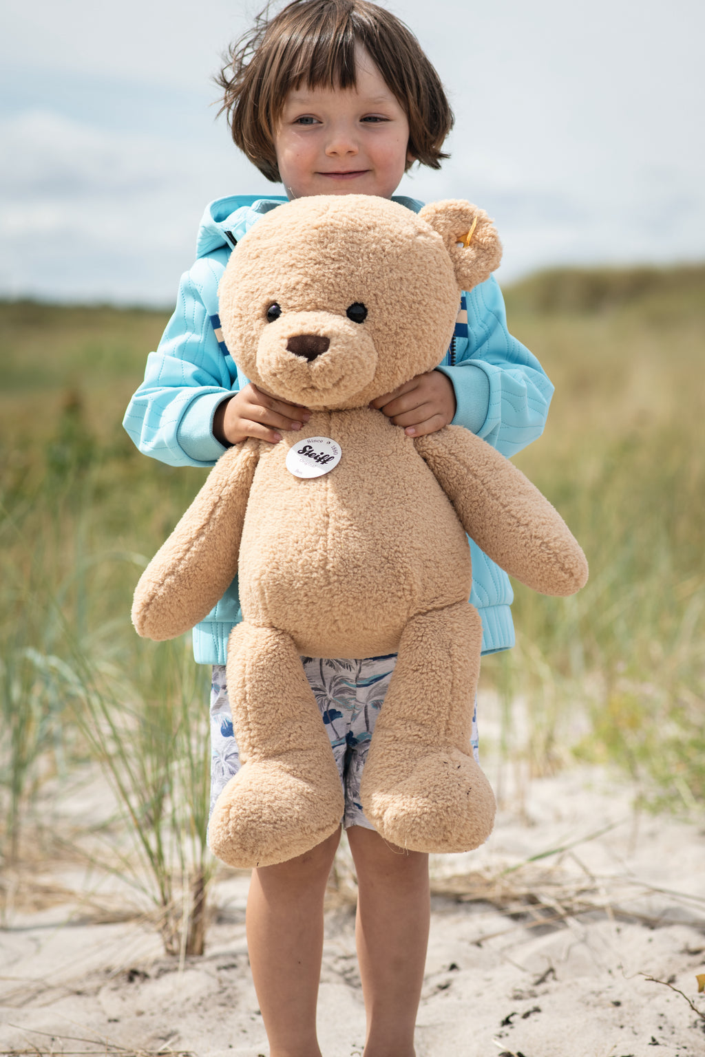 Ben Teddy Bear Beige Cuddly Toy - 54 cm