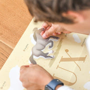 XXL Poster Discovery Sticker Posters Horses + stickers - 7 tot 12 jaar - Stickers en stickersets Poppik - In den Olifant