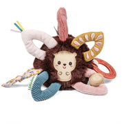 Zacht babyspeeltje Leon Sensoriële Ringen - Activiteitenspeelgoed Lilliputiens - In den Olifant