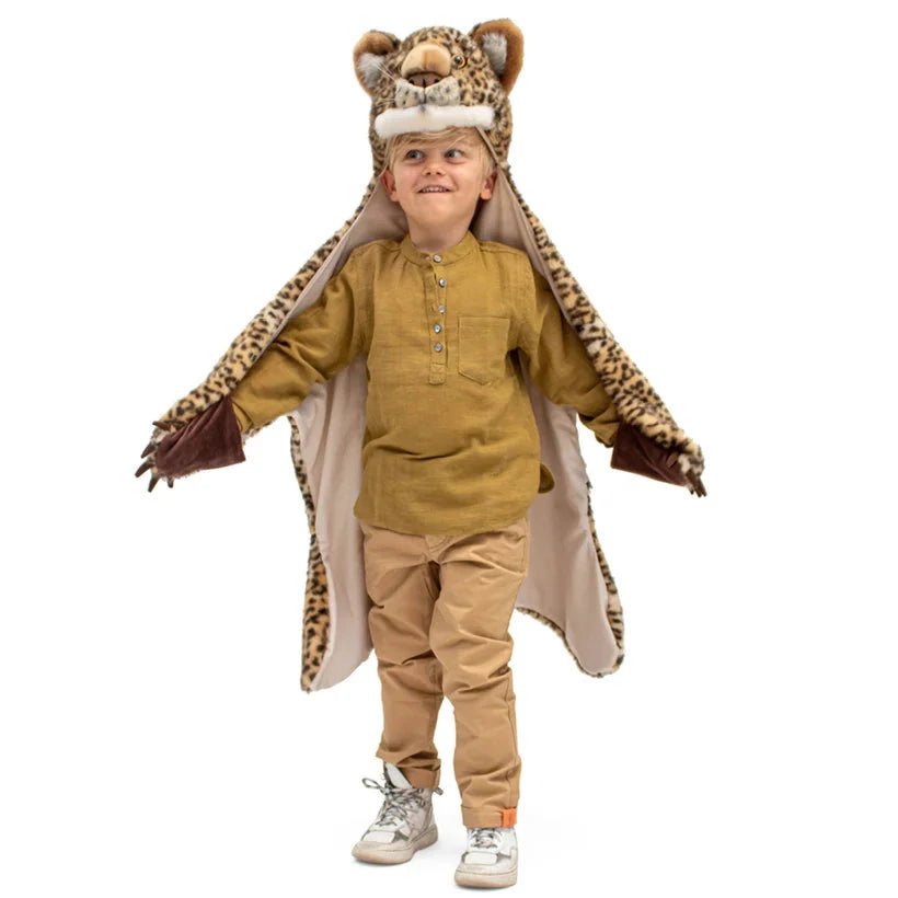 Zachte Dierencape Leopard - Verkleedcapes Wild & Soft - In den Olifant