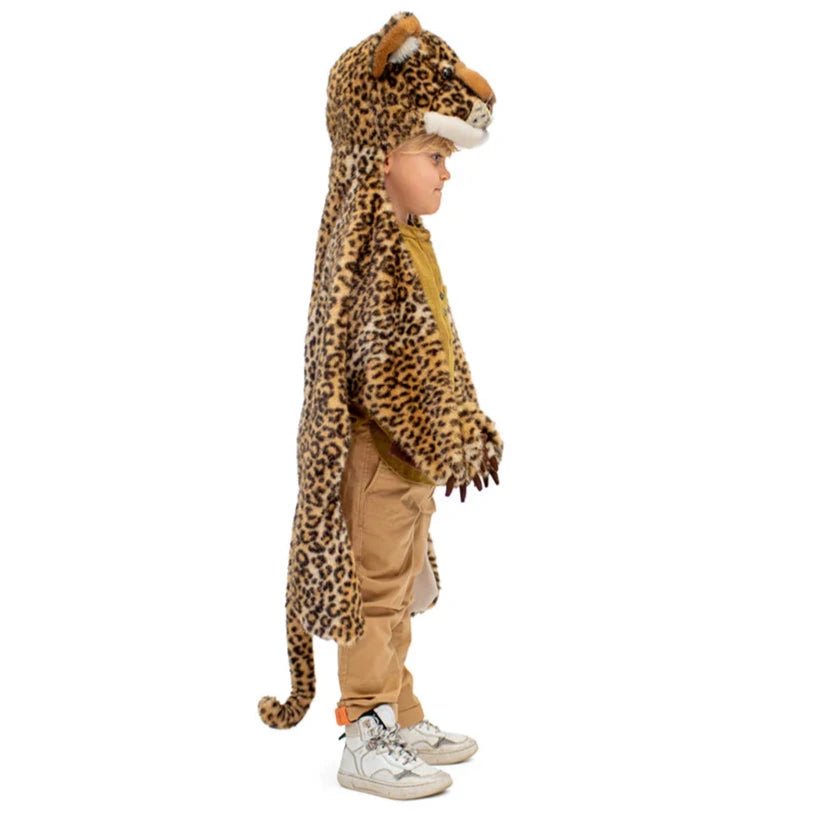 Zachte Dierencape Leopard - Verkleedcapes Wild & Soft - In den Olifant