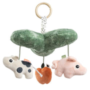 Zachte mobiel met muziek Tiny farm Colour mix - Mobielen Done by Deer - In den Olifant