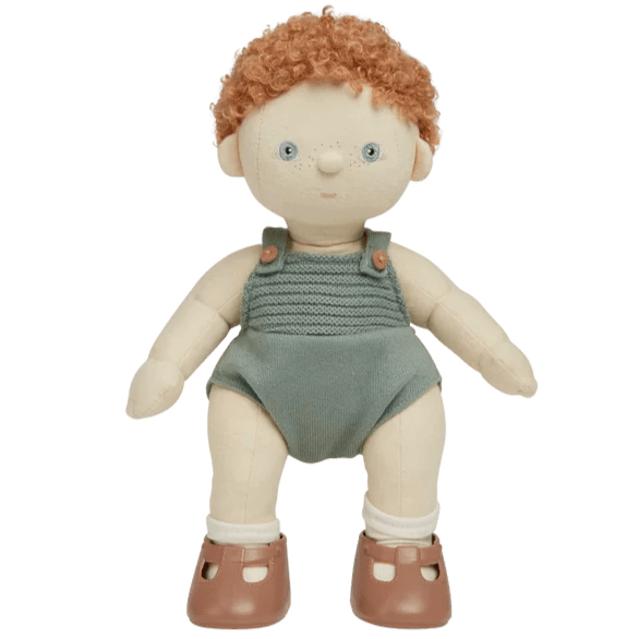 Zachte pop Dinkum Dolls Pea - 35 cm - Staande poppen Olli Ella - In den Olifant