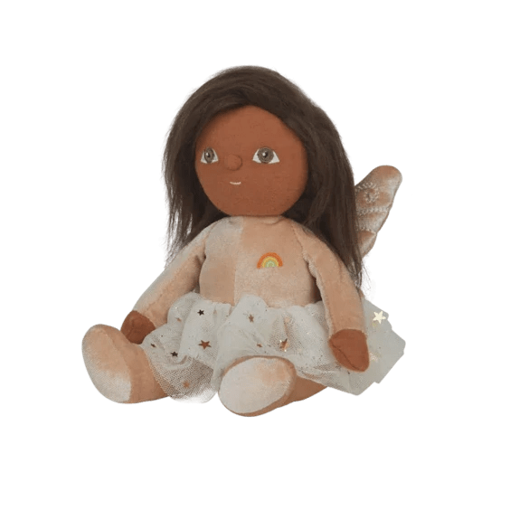 Zachte Pop Dinky Dinkum Doll Fairy Faye Pearl - 22 cm - Lappenpoppen Olli Ella - In den Olifant