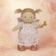 Zachte pop Dream Dinkum Fairy Willow Pink - 35 cm - Staande poppen Olli Ella - In den Olifant