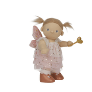 Zachte pop Dream Dinkum Fairy Willow Pink - 35 cm - Staande poppen Olli Ella - In den Olifant